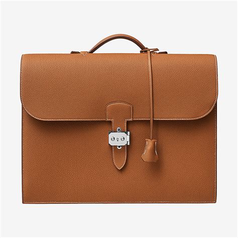 hermes briefcases for men|hermes men's laptop bag.